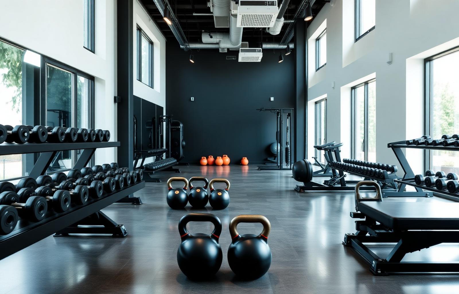 Jim White Fitness studio interior